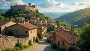 découvrez ainsa sobrarbe, un village médiéval enchanteur niché au cœur de la nature préservée de l'aragon en espagne, idéal pour les amateurs d'histoire et de paysages authentiques.