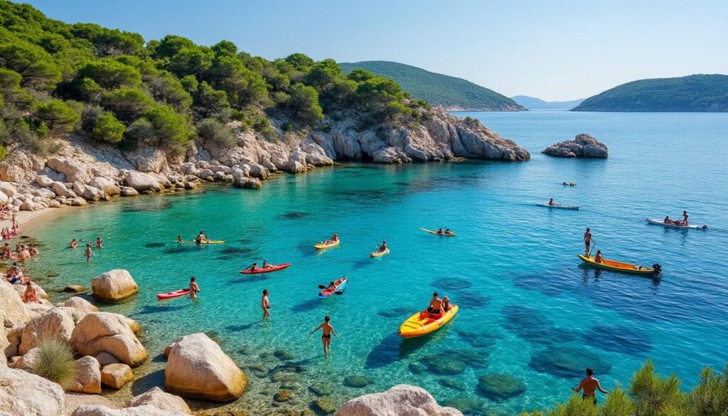découvrez la crique de l’angle à balaruc-le-vieux, un havre de nature et de loisirs au bord de l'étang de thau, idéal pour des activités en plein air et des moments de détente.
