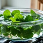 découvrez le temps de cuisson idéal des épinards frais à l'eau : 2 à 3 minutes pour préserver leur saveur et leur texture.