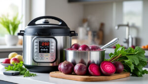 découvrez comment cuire rapidement vos betteraves rouges à la cocotte minute avec nos astuces simples et le temps de cuisson idéal pour des résultats parfaits.