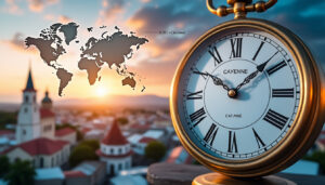 découvrez l'heure exacte à cayenne, son fuseau horaire, le décalage horaire avec la france et comment ajuster votre montre pour être toujours à l'heure locale.