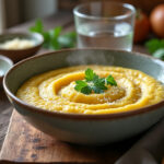 découvrez notre recette de polenta crémeuse, facile et rapide à préparer, idéale pour un repas savoureux au quotidien.