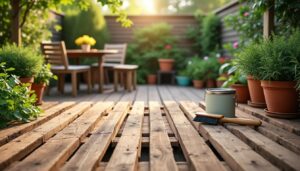 découvrez nos conseils pratiques pour prolonger efficacement la durée de vie de votre terrasse en palette et profiter d'un espace extérieur durable et esthétique.