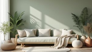 découvrez comment intégrer le vert sauge, couleur tendance, pour une décoration intérieure douce, naturelle et apaisante.