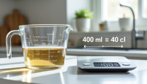convertissez facilement 400 ml en centilitres avec notre méthode simple et rapide. découvrez la conversion précise pour vos besoins quotidiens.