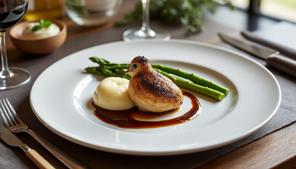 découvrez des idées simples et raffinées pour accompagner vos cailles et sublimer vos plats avec élégance et saveur.