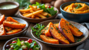 découvrez des idées simples et savoureuses pour accompagner la patate douce. recettes faciles à réaliser pour sublimer ce tubercule nutritif et régaler vos repas.