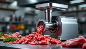 découvrez notre hacheuse viande professionnelle alliant puissance et efficacité optimale pour des découpes précises et rapides, idéale pour les professionnels de la viande.