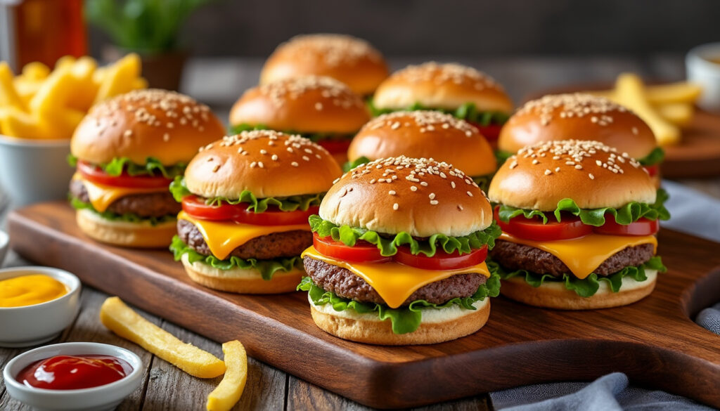 découvrez les tarifs et les offres actuelles du menu baby burgers x9 chez burger king. profitez d'un délicieux assortiment de mini burgers à un prix attractif.