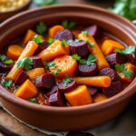 découvrez une recette facile et savoureuse de tajine de légumes racines au millet, idéale pour un repas équilibré et plein de saveurs.
