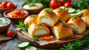 découvrez nos recettes faciles et gourmandes de rolls cheese, pour savourer des en-cas au fromage frais simples et délicieux.