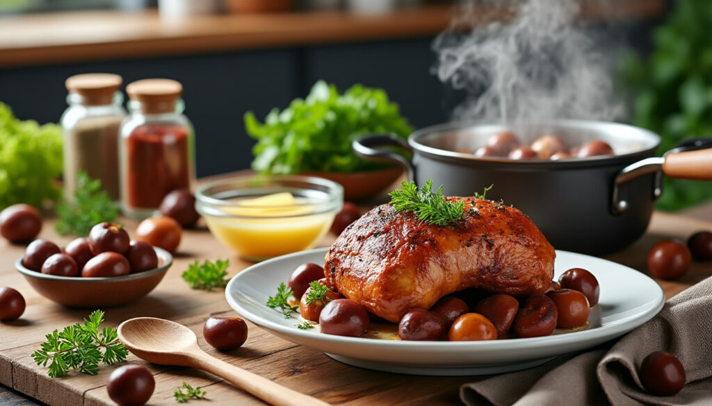 découvrez comment cuisiner facilement des marrons en boîte pour accompagner parfaitement vos plats de viande, avec des astuces simples et rapides.