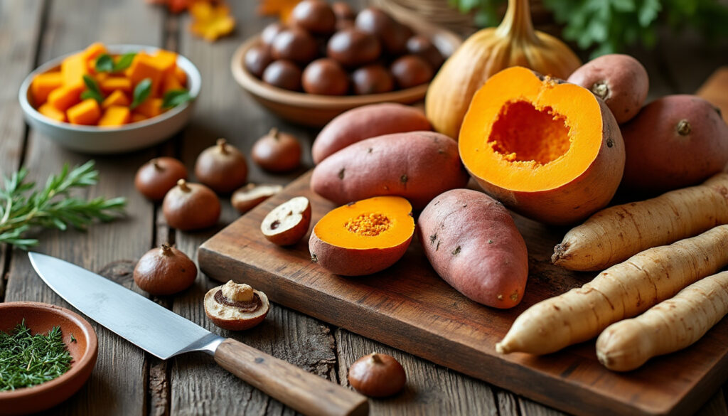 découvrez les bienfaits des légumes marron d’automne, leurs usages variés en cuisine et des recettes simples pour profiter pleinement de leurs saveurs de saison.