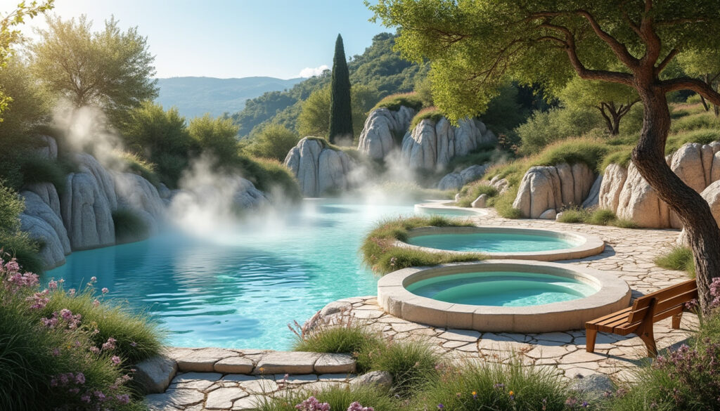 découvrez san filippo ai bagni en toscane, un lieu unique avec ses sources chaudes naturelles et son spa en plein air, idéal pour une détente authentique au cœur de paysages pittoresques.