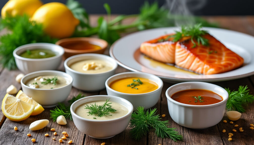 découvrez 10 recettes faciles et rapides de sauces pour sublimer votre saumon. des idées gourmandes pour tous les goûts, simples à préparer en quelques minutes.