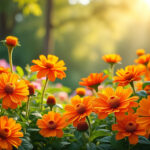 découvrez 25 variétés de fleurs orange éclatantes pour illuminer votre jardin avec des couleurs vives et chaleureuses toute l'année.