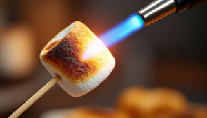 découvrez nos astuces pour griller parfaitement vos chamallows au chalumeau et obtenir une texture idéale, croustillante à l'extérieur et fondante à l'intérieur.