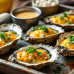 découvrez une recette facile et rapide pour réussir des huîtres au four savoureuses et gourmandes, parfaites pour impressionner vos invités en toute simplicité.