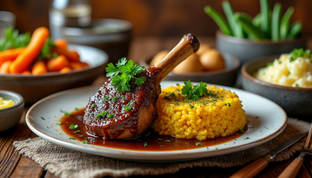 découvrez des idées d'accompagnement simples et savoureuses pour sublimer votre osso bucco et réussir ce plat traditionnel italien à coup sûr.